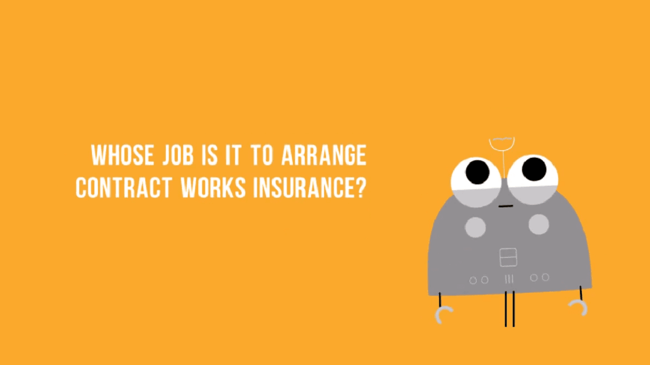 Who should arrange construction insurance - explainer video