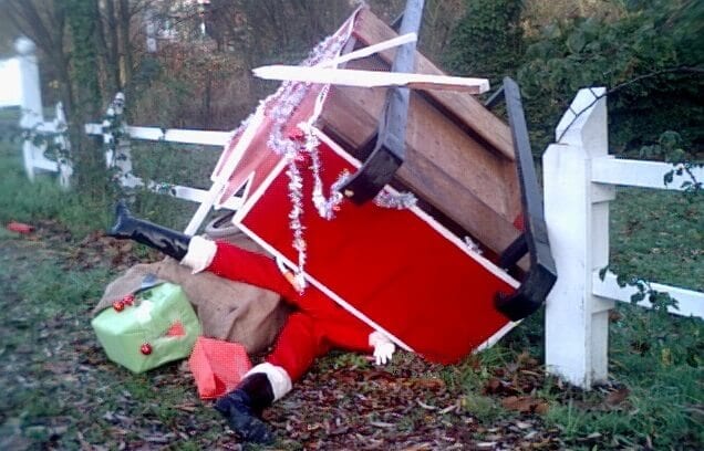 Sleigh crash